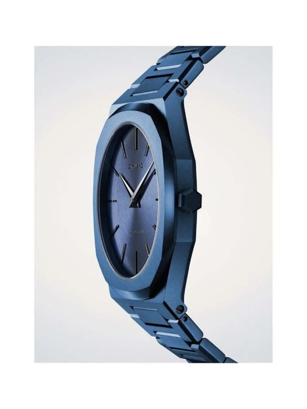 NWT D1 Milano Core Quartz Blue Dial Men's Watch